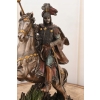Król Jan III Sobieski - Figurka Król Władca - Rzeźba Statuetka - USZKODZONA