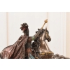 Król Jan III Sobieski - Figurka Król Władca - Rzeźba Statuetka - USZKODZONA
