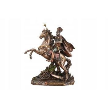 Król Jan III Sobieski - Figurka Król Władca - Rzeźba Statuetka - USZKODZONA