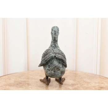 Stojąca Kaczka - Kaczki Kaczor - Figura z Brązu - Rzeźba Dekoracja Ozdoba