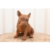 Żeliwny Bulldog - Pies Piesek - Figura Rzeźba z Żeliwa - Dekoracja Dom
