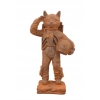 Kosmiczny Kot - Kotek Astronauta - Figura Rzeźba z Żeliwa - Prezent Ozdoba