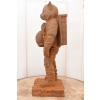 Kosmiczny Kot - Kotek Astronauta - Figura Rzeźba z Żeliwa - Dekoracja 37 cm