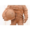 Kosmiczny Kot - Kotek Astronauta - Figura Rzeźba z Żeliwa - Dekoracja 37 cm