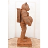 Kosmiczny Kot - Kotek Astronauta - Figura Rzeźba z Żeliwa - Dekoracja 37 cm