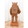 Kosmiczny Kot - Kotek Astronauta - Figura Rzeźba z Żeliwa - Dekoracja 37 cm