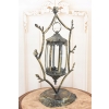 Latarnia Lampa na Świece - Latarnia Szkło Ptaki - Dekoracja