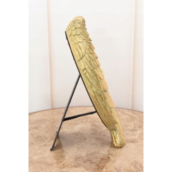 złota RAMKA RAMA NA ZDJĘCIA FOTO serce 27X18