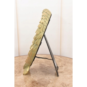 złota RAMKA RAMA NA ZDJĘCIA FOTO serce 27X18