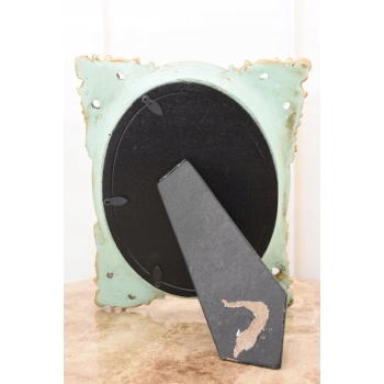 złoto zielona RAMKA RAMA NA ZDJĘCIA secesja