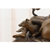 Diana Artemida z Jeleniem - Rzymska Bogini Łowów - Figura z Brązu Mitologia
