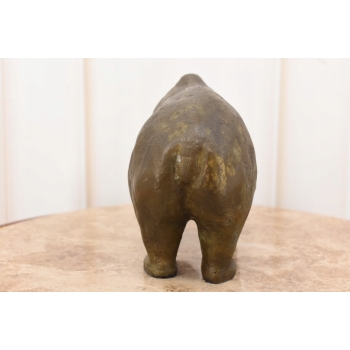 Niedźwiedź z Brązu - Miś Grizzly - Figura Rzeźba Brąz - Prezent Dekoracja
