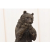Niedźwiedź z Winogronem - Miś Grizzly Figura Rzeźba Brąz Prezent Dekoracja
