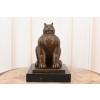Fernando Botero - Gruby Modernistyczny Kot - Figura Rzeźba z Brązu - Ozdoba