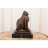 Fernando Botero - Gruby Modernistyczny Kot - Figura Rzeźba z Brązu - Ozdoba