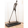 Idący Mężczyzna - Walking Man - Giacometti Style - Figura Rzeźba z Brązu