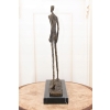 Idący Mężczyzna - Walking Man - Giacometti Style - Figura Rzeźba z Brązu