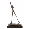 Idący Mężczyzna - Walking Man - Giacometti Style - Figura Rzeźba z Brązu