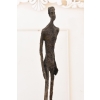 Idący Mężczyzna - Walking Man - Giacometti Style - Figura Rzeźba z Brązu