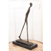 Idący Mężczyzna - Walking Man - Giacometti Style - Figura Rzeźba z Brązu