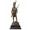 Grenadier Francuski - Żołnierz z Brązu - Figura Wojskowa - Kolekcjonerska