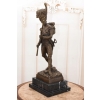 Grenadier Francuski - Żołnierz z Brązu - Figura Wojskowa - Kolekcjonerska