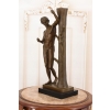 Apollo z Jaszczurką - Figura Rzeźba z Brązu - Mitologia - Dekoracja Sygn