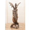 Zegar Smok Steampunk Dragon - Figurka Rzeźba - uszkodzone skrzydło