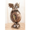 Zegar Smok Steampunk Dragon - Figurka Rzeźba - uszkodzone skrzydło