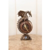 Zegar Smok Steampunk Dragon - Figurka Rzeźba - uszkodzone skrzydło