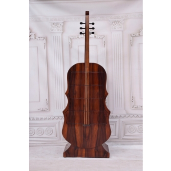 Komoda Art Deco Gitara - Szafa Vintage 160 x 54cm - Dom Salon Instrument