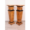 Dwa Postumenty Art Deco - Kolumny Piedestały