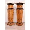 Dwa Postumenty Art Deco - Kolumny Piedestały