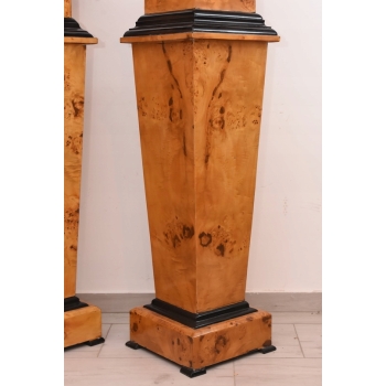 Dwa Postumenty Art Deco - Kolumny Piedestały