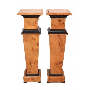 Dwa Postumenty Art Deco - Kolumny Piedestały