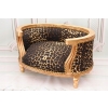 Sofa Kanapa - Pufa Legowisko Dla Psa Kota - Panterka - Barok - Drewno