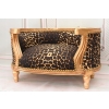 Sofa Kanapa - Pufa Legowisko Dla Psa Kota - Panterka - Barok - Drewno