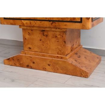 Witryna Art Deco - Gablotka Serwantka - Salon Gabinet - Gablota 3 Szuflady