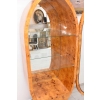 Owalna Witryna Art Deco - Gablotka Serwantka - Salon Gabinet - Gablota