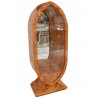 Owalna Witryna Art Deco - Gablotka Serwantka - Salon Gabinet - Gablota