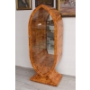 Owalna Witryna Art Deco - Gablotka Serwantka - Salon Gabinet - Gablota