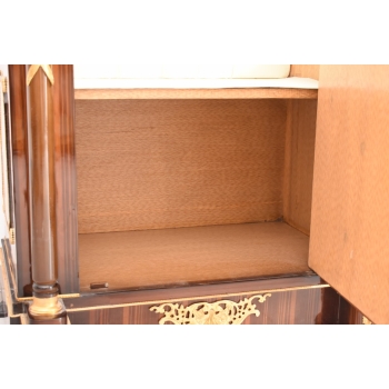 Witryna Francuska Styl Empire - Gablotka Serwantka Regał - Salon Zdobienia