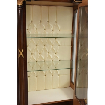 Witryna Francuska Styl Empire - Gablotka Serwantka Regał - Salon Zdobienia