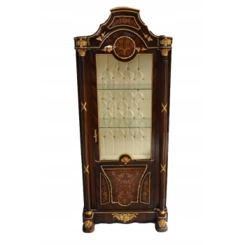 Witryna Francuska Styl Empire - Gablotka Serwantka Regał - Salon Zdobienia