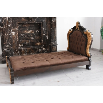 Francuskie Legowisko Dla Psa - Kanapa Sofa Dla Zwierząt - Styl Barok Drewno