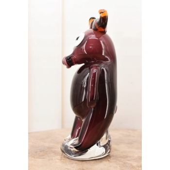 Szkło Murano Style - Nowoczesny Byk Byczek Bull - Figura Rzeźba - Dekoracja