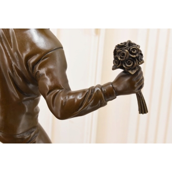 Banksy Style - Miotacz Kwiatów - „Flower Thrower