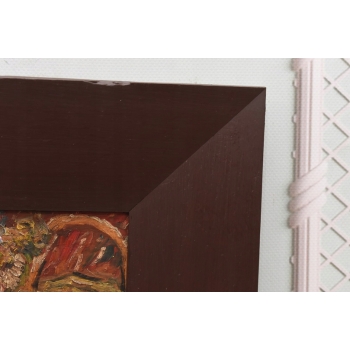 Jan Cybis - Martwa Natura - Kwiaty - Obraz Olejny Na Desce - Dekoracja