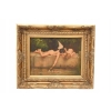 Fischend Amor – Dwa Amory Łowiące Strzały – Anioły Obraz Olejny Złota Rama