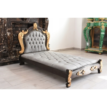 Francuskie Legowisko Dla Psa - Kanapa Sofa Dla Zwierząt - Styl Barok Drewno
